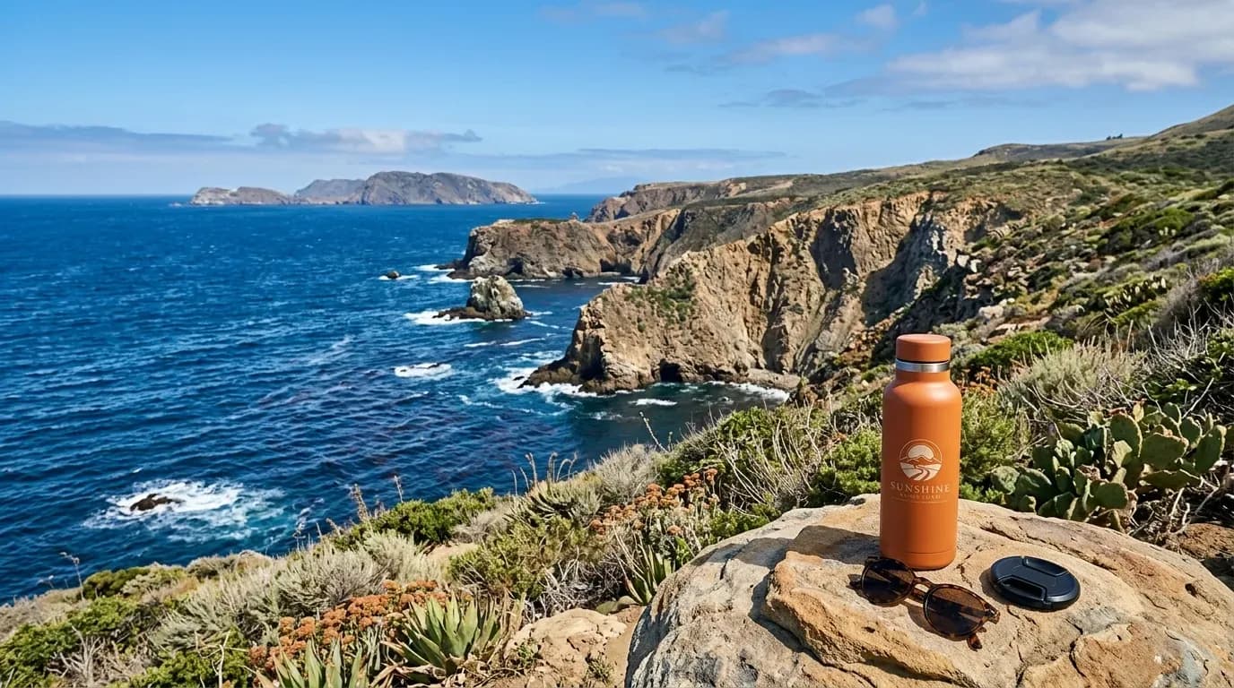 Côte sauvage des Channel Islands en Californie, illustrant un archipel préservé au large de Los Angeles