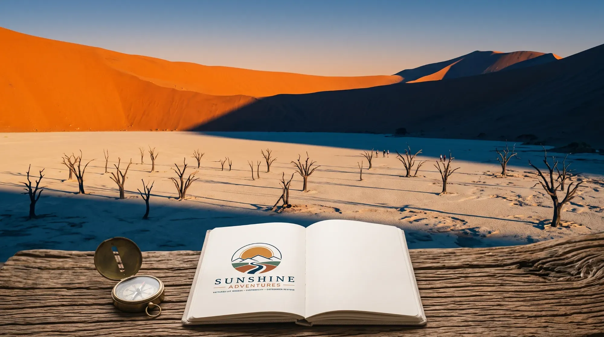 Dunes du désert du Namib au lever du soleil, illustrant les perles cachées d'Afrique